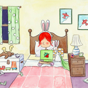 Bunny Girl in Room