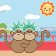 Greetings from Kiwi and Pear, New York City (Blue Apple Books, 2009)