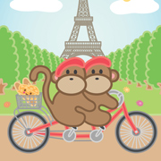 Greetings from Kiwi and Pear, Paris (Blue Apple Books, 2009)