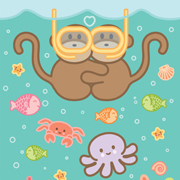 Greetings from Kiwi and Pear, Snorkeling (Blue Apple Books, 2009)